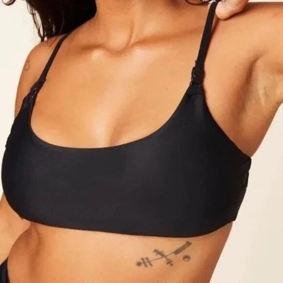 Andie Swim The Riviera Top NWT Black XS - Picture 1 of 7